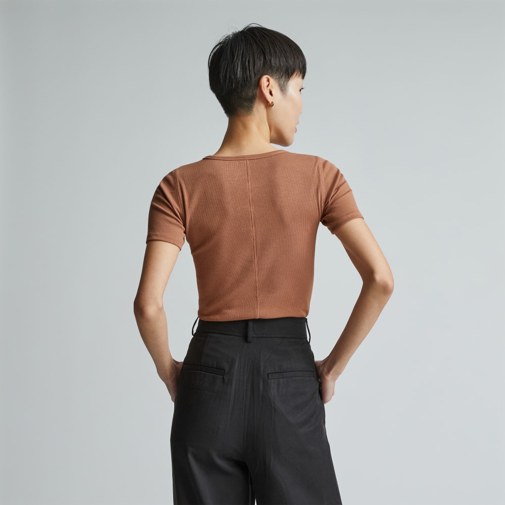 The Luxe Rib Crew | Toasted Coconut - Image 3