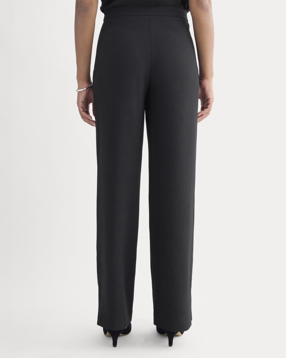 Drapey Crepe Pant | Black - Image 4