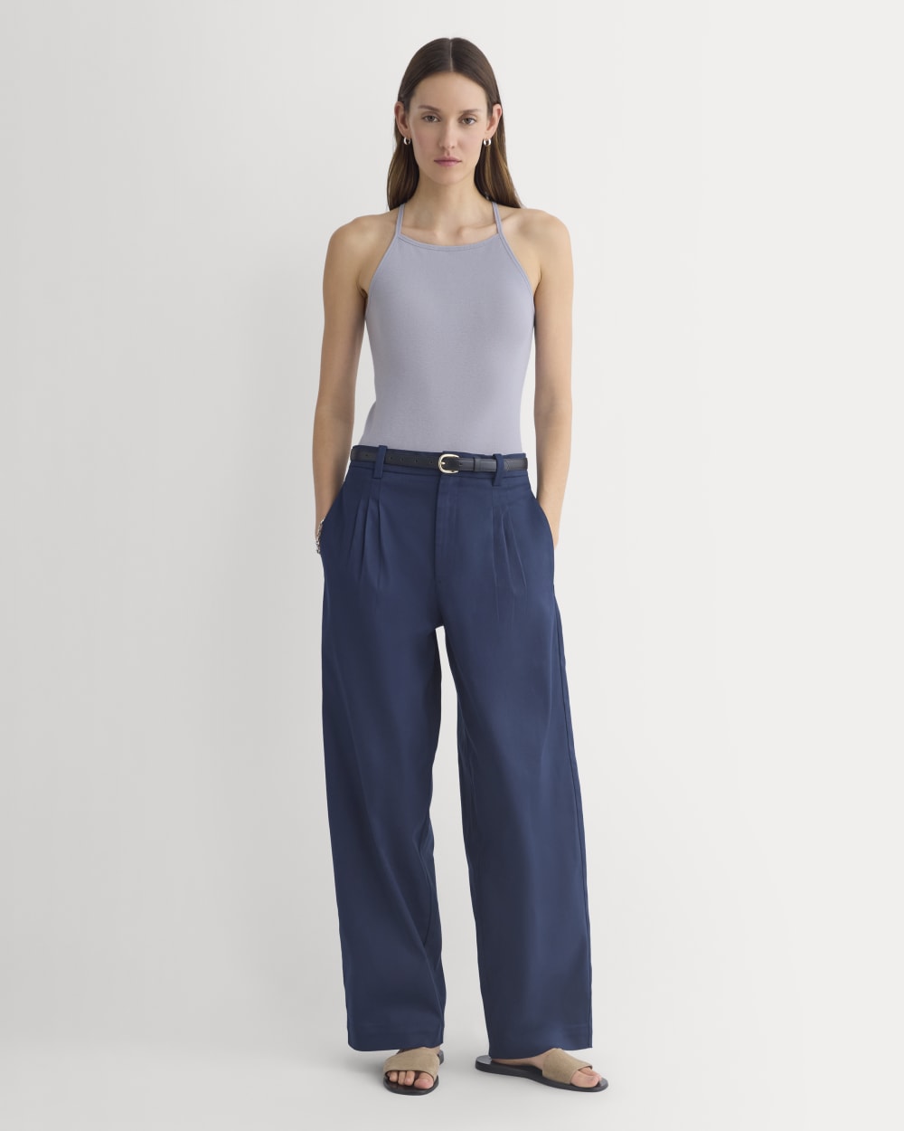Tissue Narrow Racerback Tank | Aleutian - Image 4