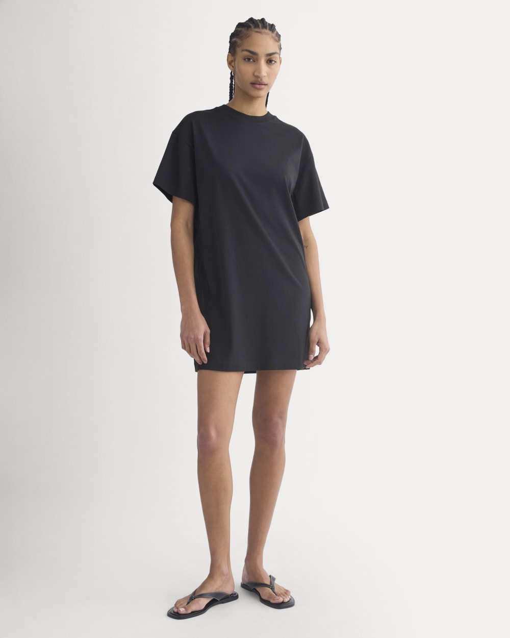 Weekend Tee Mini Dress | Black - Image 3