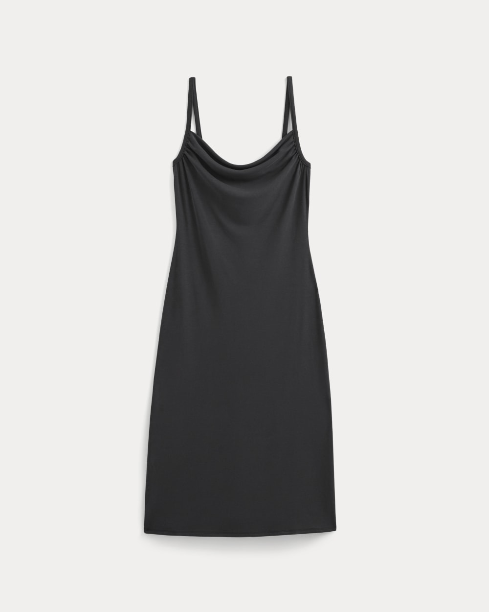 The Tank Midi Dress in Butterknit | Black - Image 2