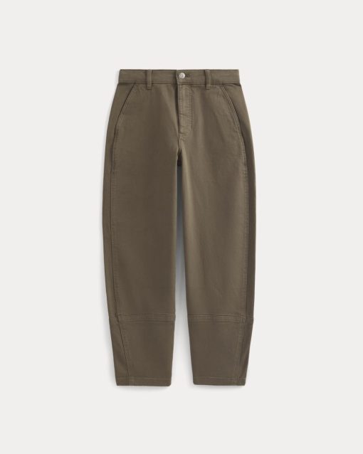 Alternative view of The Utility Barrel Pant | Beech | Regular