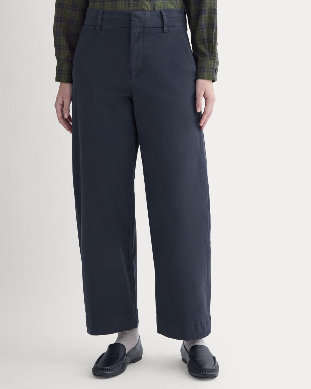 Cotton Twill Chino | Navy - Image 3