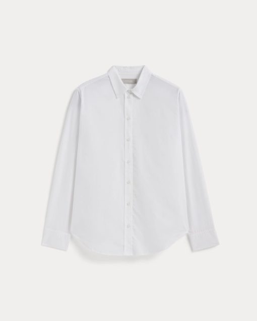 Alternative view of The Must-Have Shirt in Silky Cotton | White
