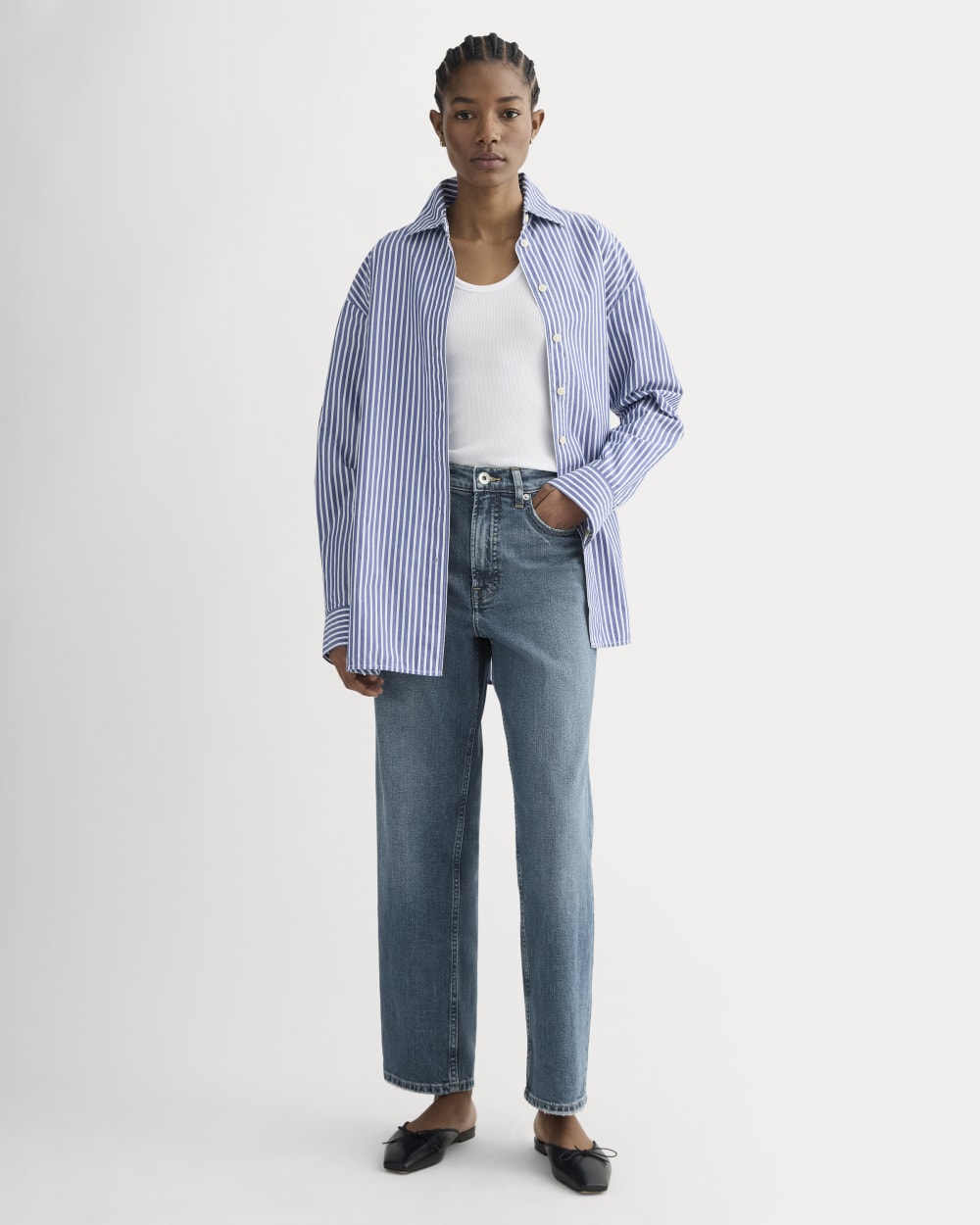 The Way-High® Jean 2.0 | Washed Indigo | 27.5 Inseam