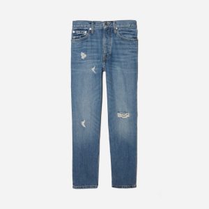 Alternative view of The Super-Soft Relaxed Jean | Mid Blue