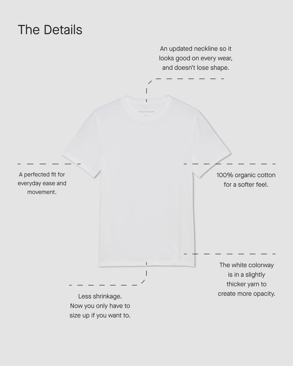 The Essential Organic Crew | Heathered Grey - Image 4