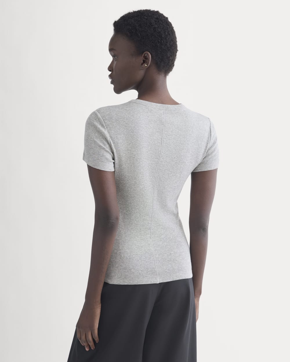 Tissue Short-Sleeve Crew | Heathered Grey - Image 5