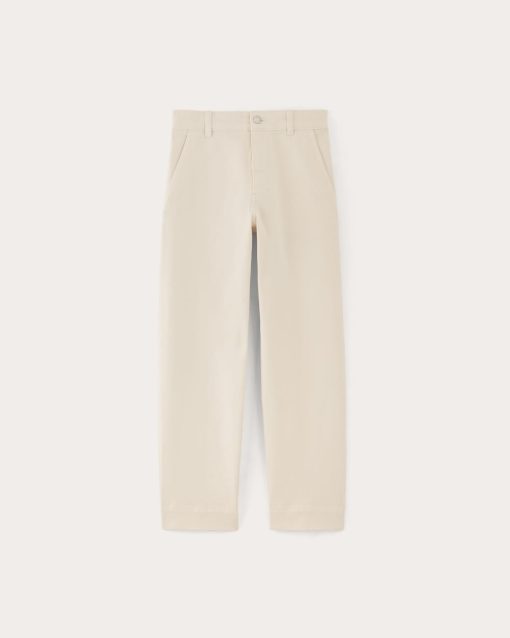 Alternative view of The Utility Straight-Leg Pant | Bone | 28.5 Inseam