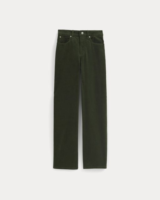 Alternative view of The Way-High® Corduroy Pant | Dark Forest