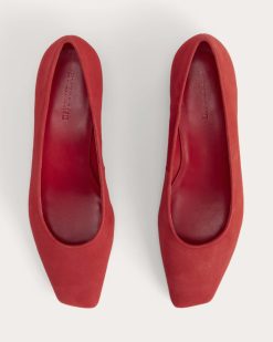 Alternative view of The Ballet Pump | Classic Red Suede