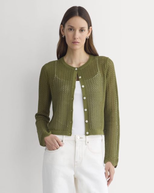 Lace-Knit Cardigan | Mayfly