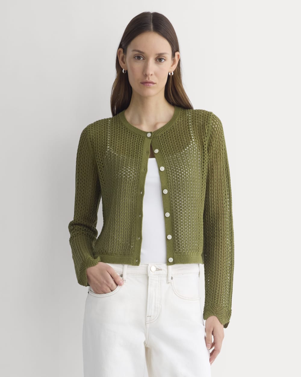 Lace-Knit Cardigan | Mayfly