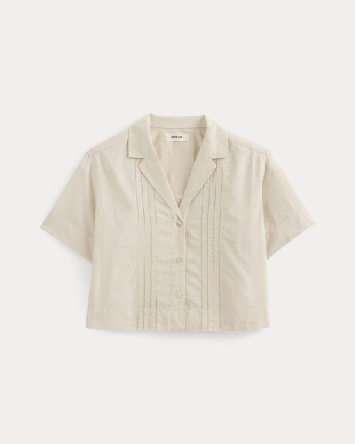 Alternative view of Cotton Gauze Resort Shirt | Birch