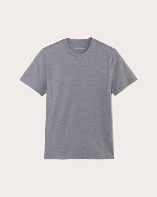 Alternative view of The Essential Organic Crew | Heather Sage Blue