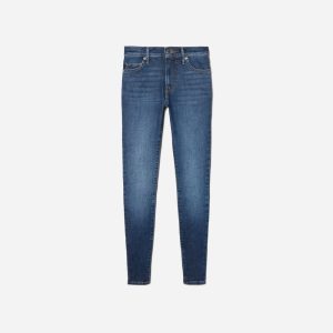 Alternative view of The Mid-Rise Skinny Stretch Jean | Atlantic Wash