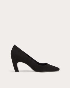 The Banana Pump | Black Suede