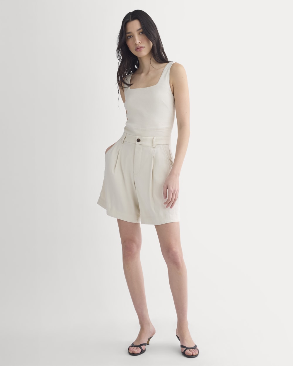 Tailored A-Line Short | Birch - Image 4