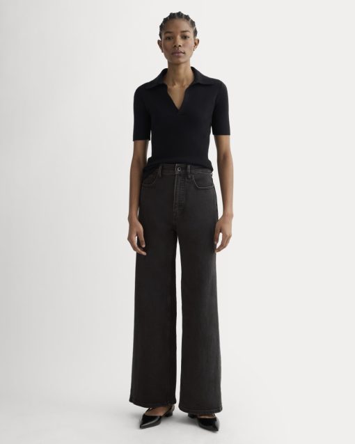 The Way-High® Sailor Jean 2.0 | Washed Black | 29.5 Inseam