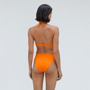 Alternative view of The High-Rise Cheeky Bikini Bottom | Turmeric