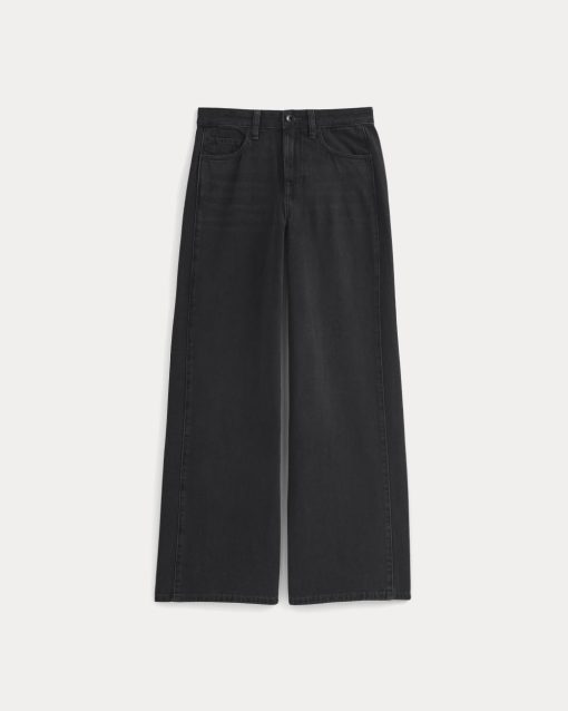 Alternative view of Paneled Wide-Leg Jean | Twilight