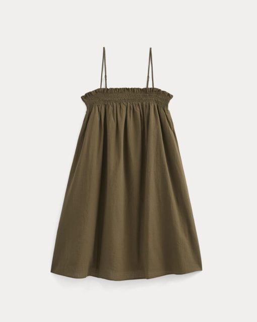 Alternative view of Gauze Smocked Dress | Beech