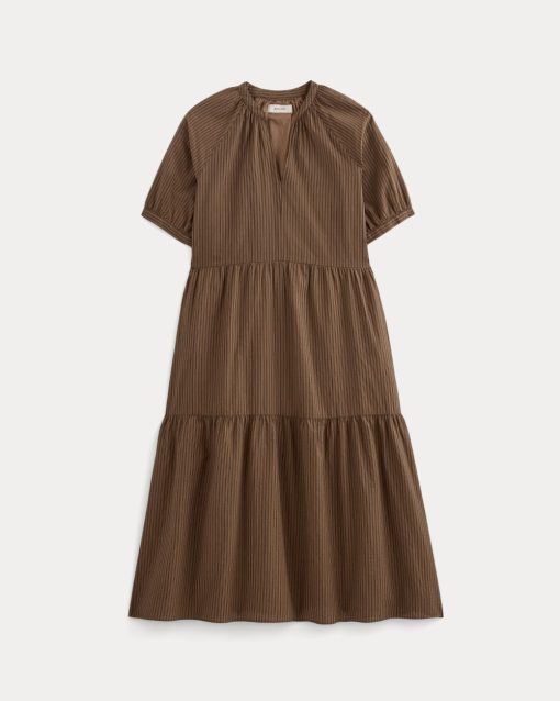 Alternative view of The Farmers Market Dress | Carob Brown / Black