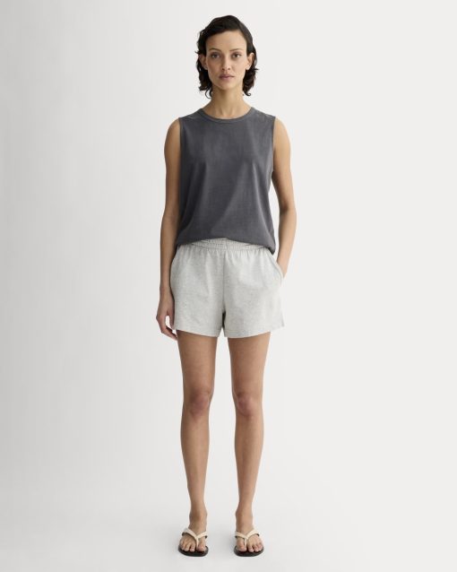 The Off-Duty Short | Pale Heather Grey