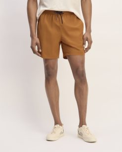 The ReNew Nylon Short | Toasted Almond