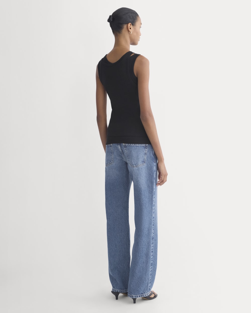 Tissue Layered Tank | Black - Image 5