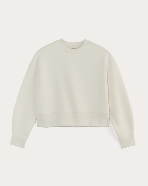 Alternative view of Luxe Fleece Sweatshirt | Bone