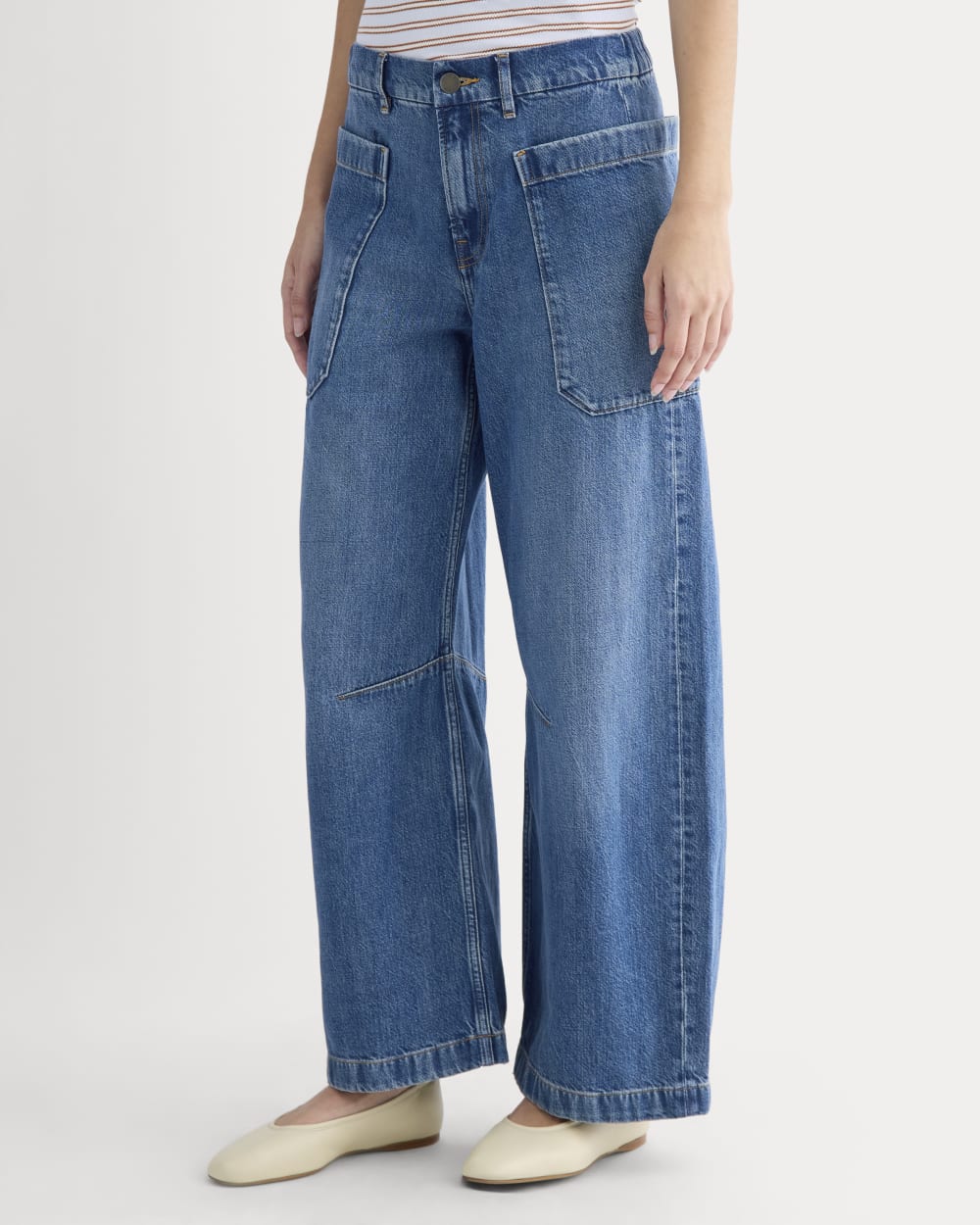 The Gardener Pull-On Jean | Medium Indigo - Image 5