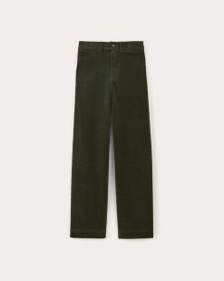 Alternative view of The Sailor Pant in Corduroy | Dark Forest