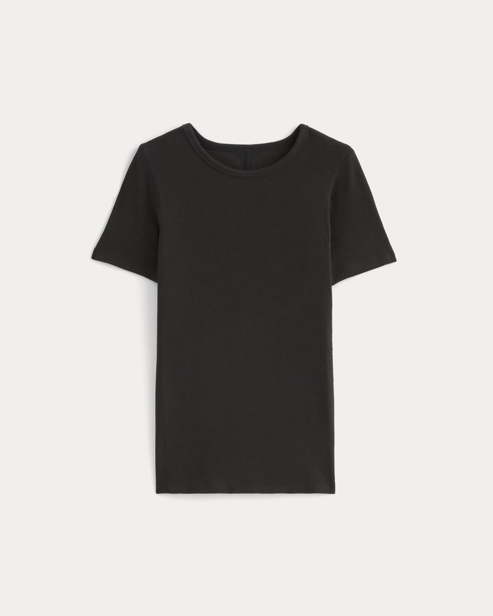 The Luxe Rib Crew | Black - Image 2