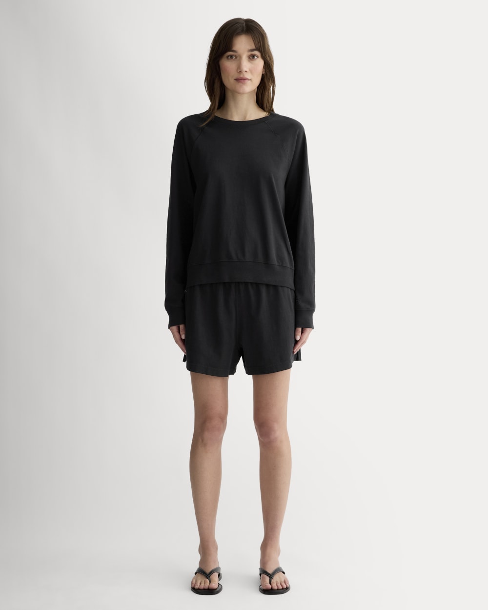 The Off-Duty Long-Sleeve Tee | Black - Image 3