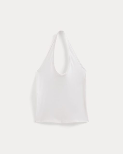 Alternative view of Halter Tank | White