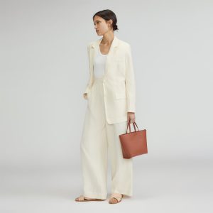 Alternative view of The Luxe Italian Leather Crossbody | Cognac
