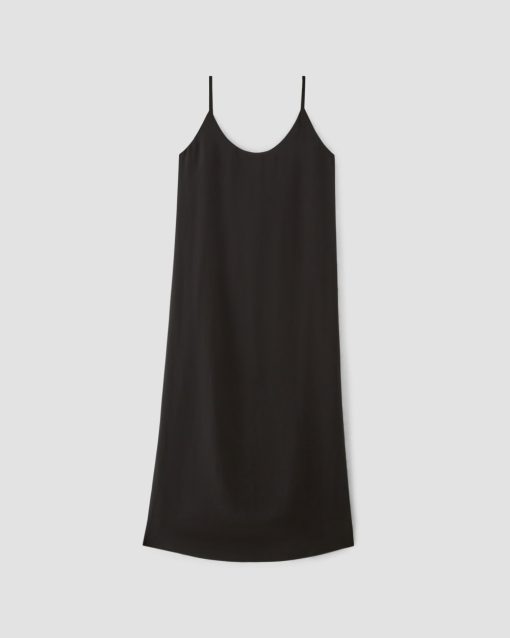 Alternative view of The Summer Slip Dress | Black