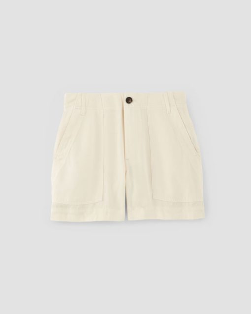 Alternative view of The Utility Short in Buttersoft | Bone