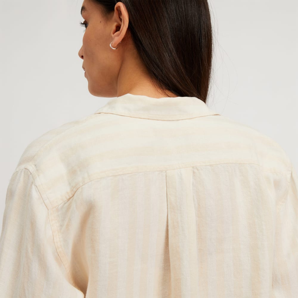 The Must-Have Shirt in Linen | Brazilian Sand / Canvas Tan - Image 4