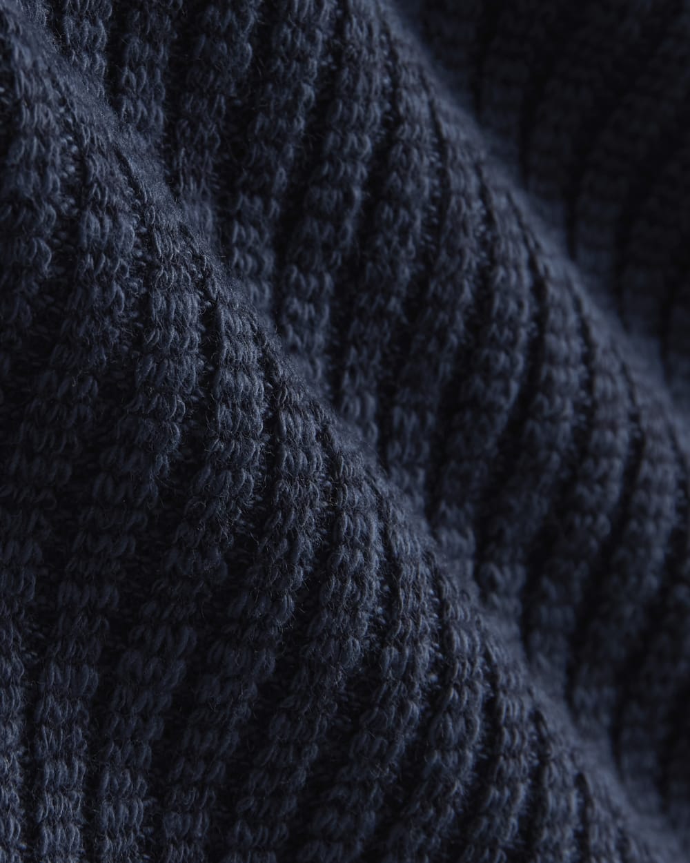 The Cozy Rib Tee | Navy - Image 6