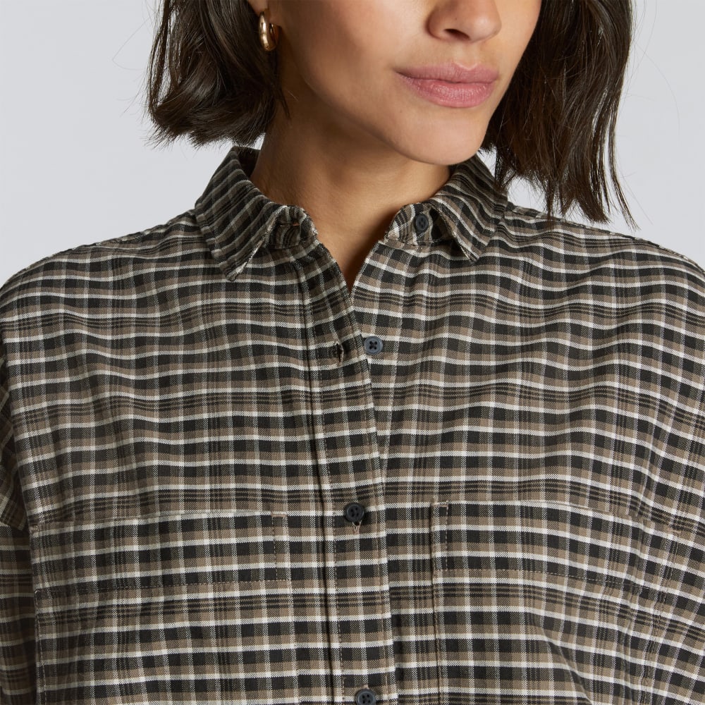The Boxy Oxford | Falcon Mini Plaid - Image 4