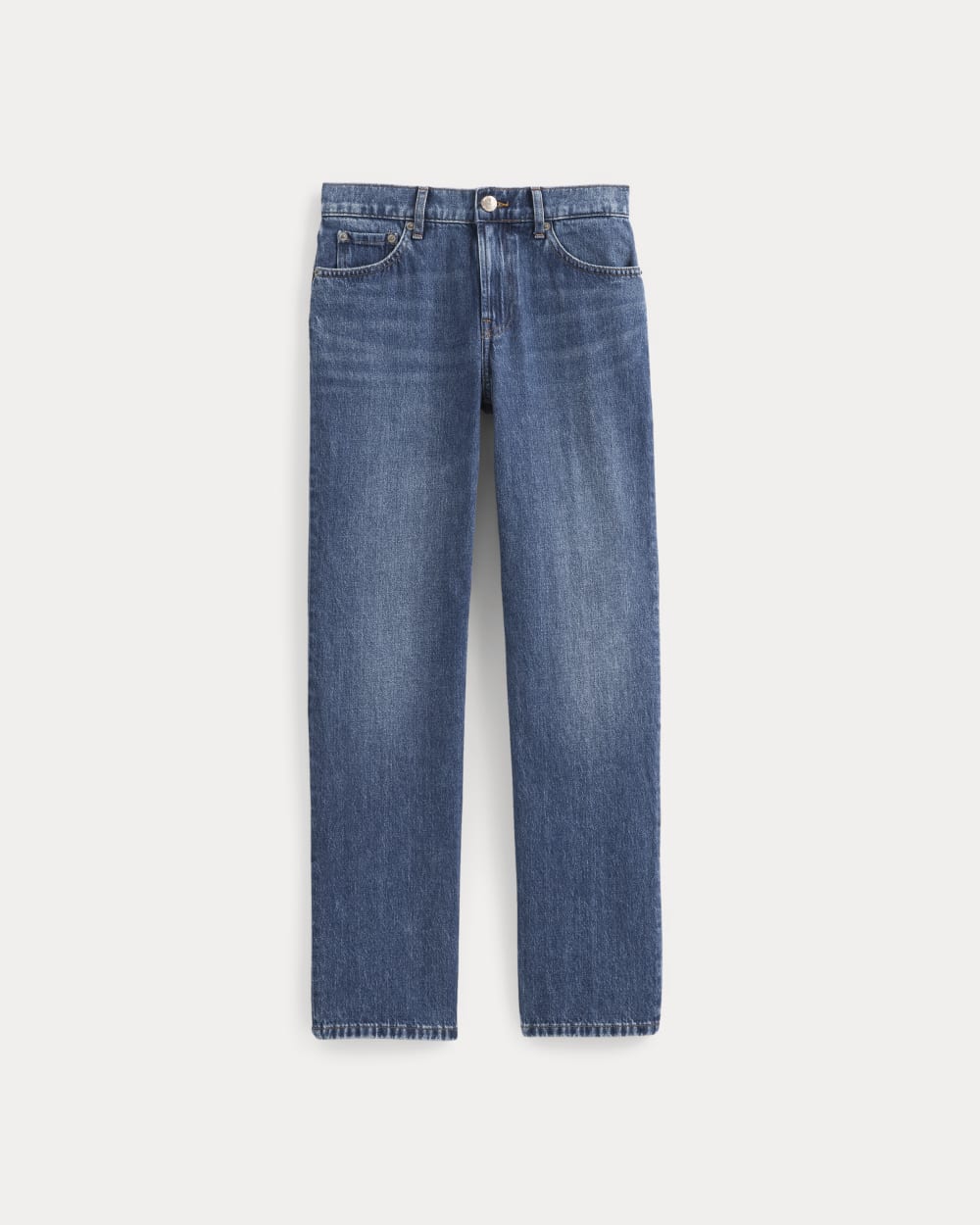 Low-Rise Straight Jean | Dark Indigo - Image 2