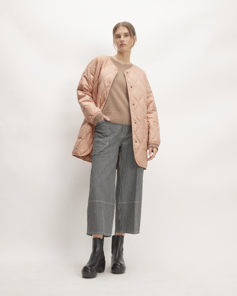 The Quilted Liner | Blush Pink - Image 4