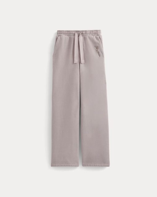 Alternative view of Everlane x The Laufey Foundation Wide-Leg Sweatpant | Burnished Lilac