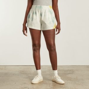 Alternative view of The Retro Jersey Short | Seafoam Tie Dye