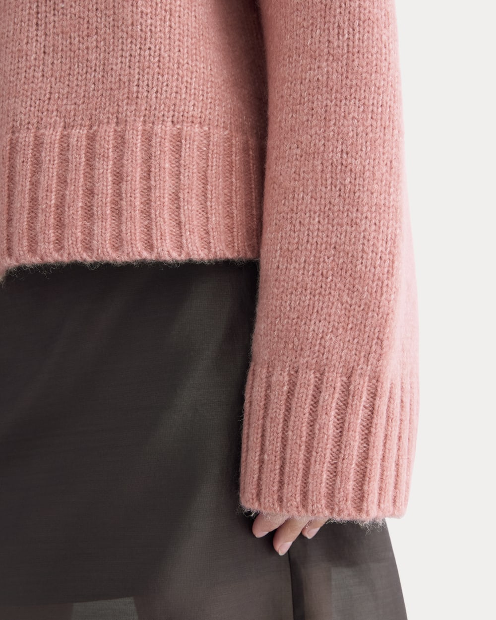 The Cloud Oversized Turtleneck | Ash Rose - Image 4