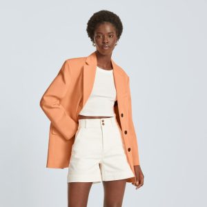 Alternative view of The '80s Blazer | Orange Chiffon