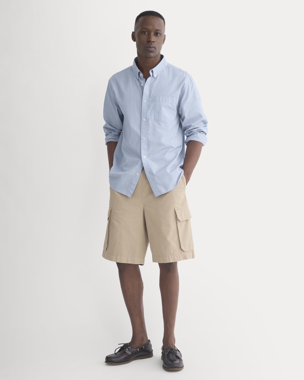 Pull-On Cargo Short | Trench Coat Khaki - Image 3
