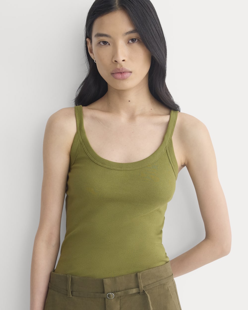 Soft Stretch U-Neck Tank | Mayfly